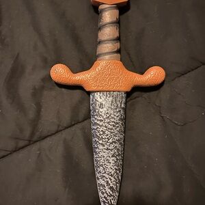 Disney Orange and Black Decorative Dagger